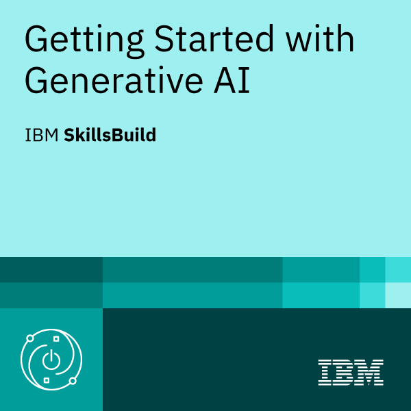 Generative AI digital badge
